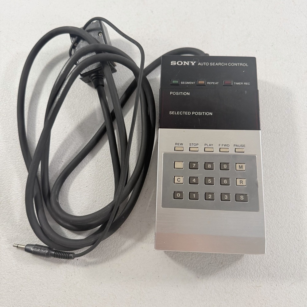 Sony RX-353 Auto Search Control Video Corded Wired Remote VO 5630 RCC-5C VCR